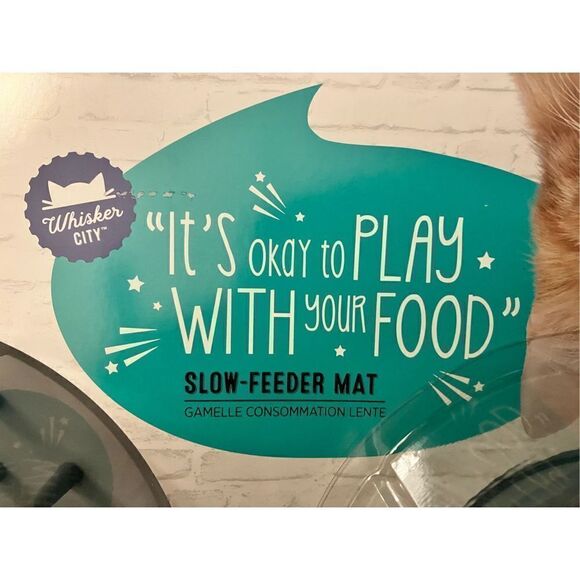 Pet Slow Feeder Mat With Bowl Set - Picture 6 of 12